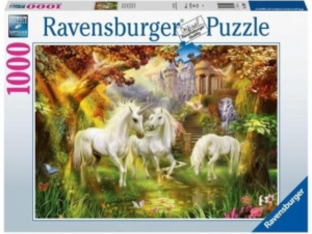 2 x Puzzle mit Einhörner je 1000 Teile - 1